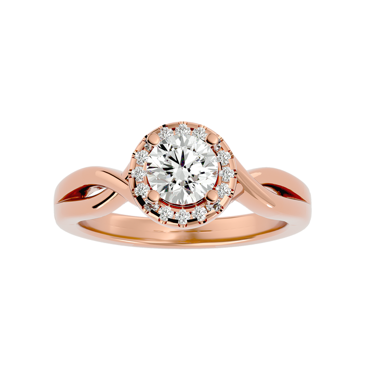 ASA Josephine Diamond Halo Ring