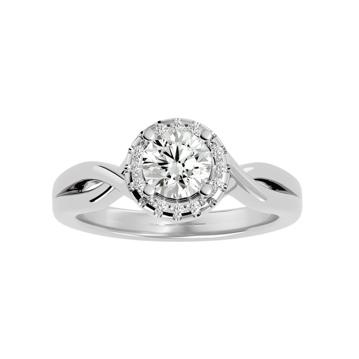 ASA Josephine Diamond Halo Ring