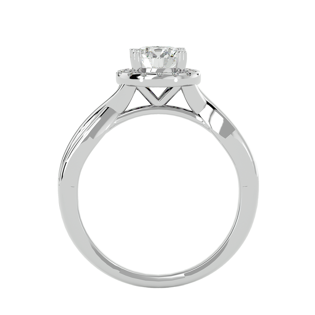 ASA Josephine Diamond Halo Ring