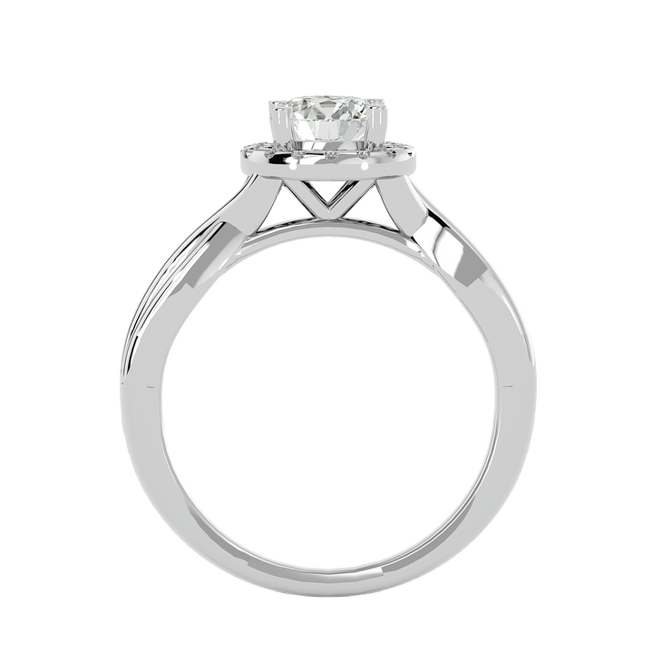 ASA Josephine Diamond Halo Ring