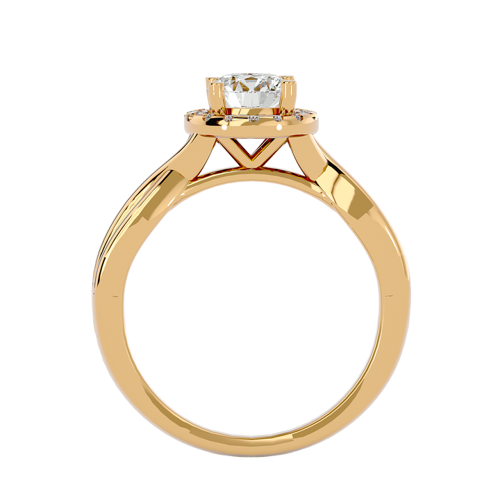 ASA Josephine Diamond Halo Ring