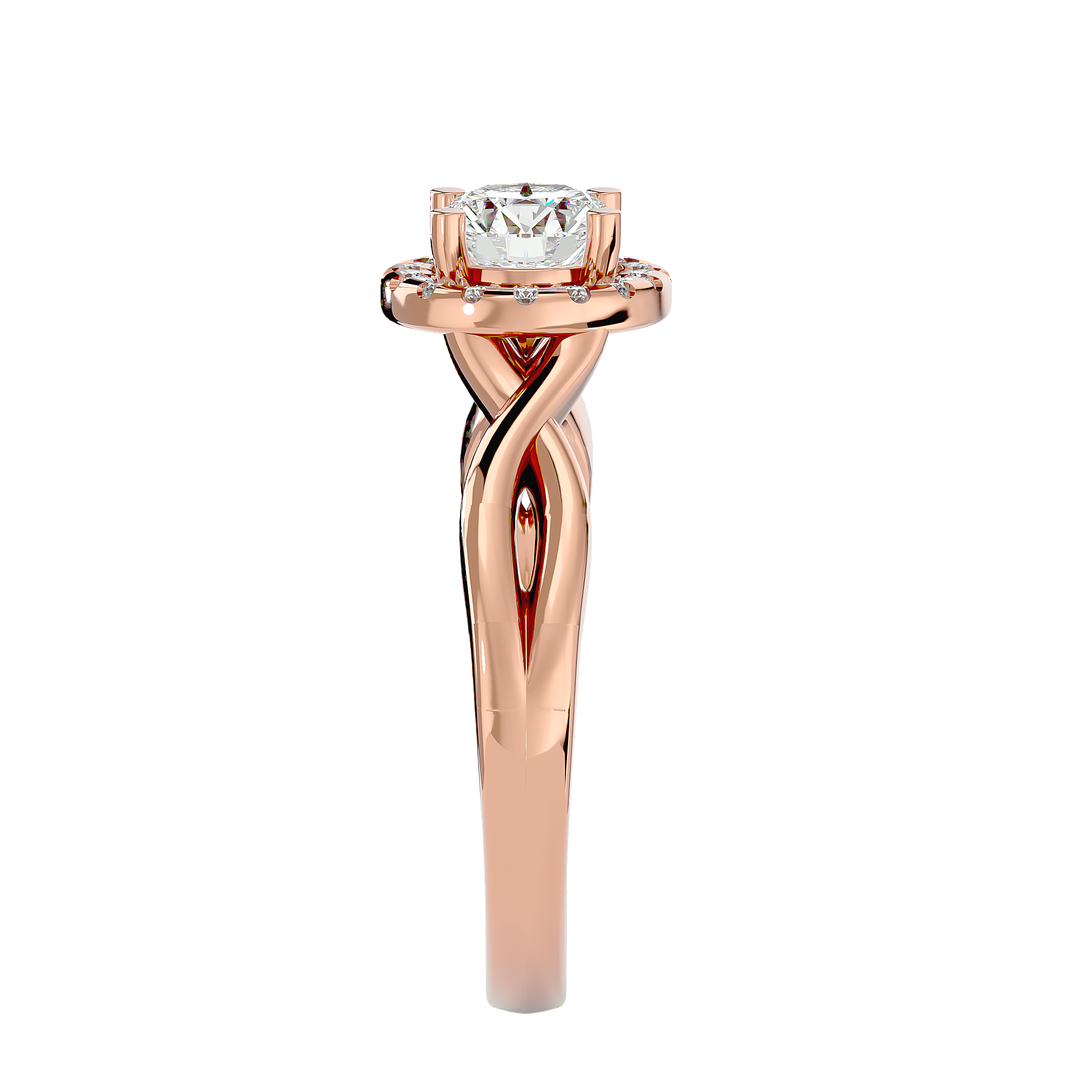 ASA Josephine Diamond Halo Ring