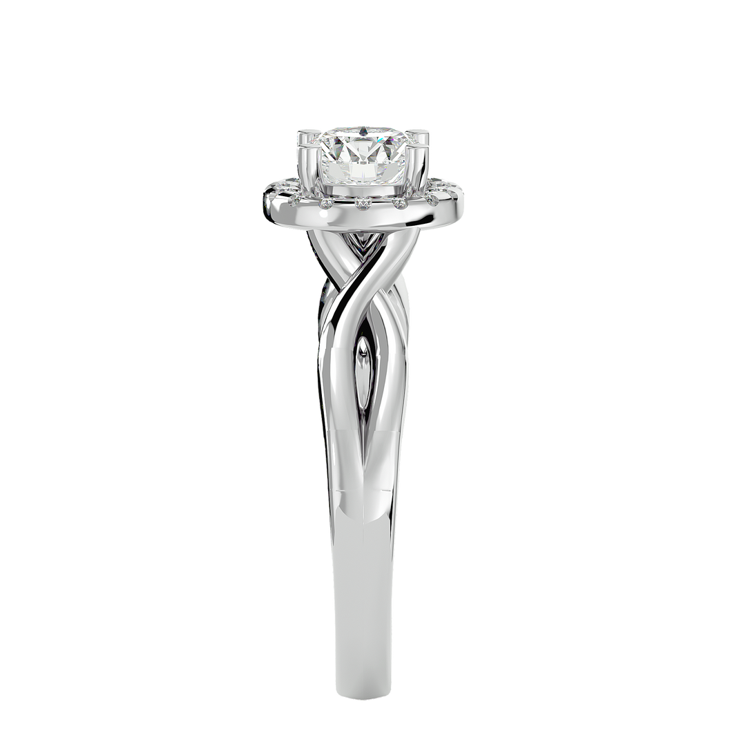 ASA Josephine Diamond Halo Ring