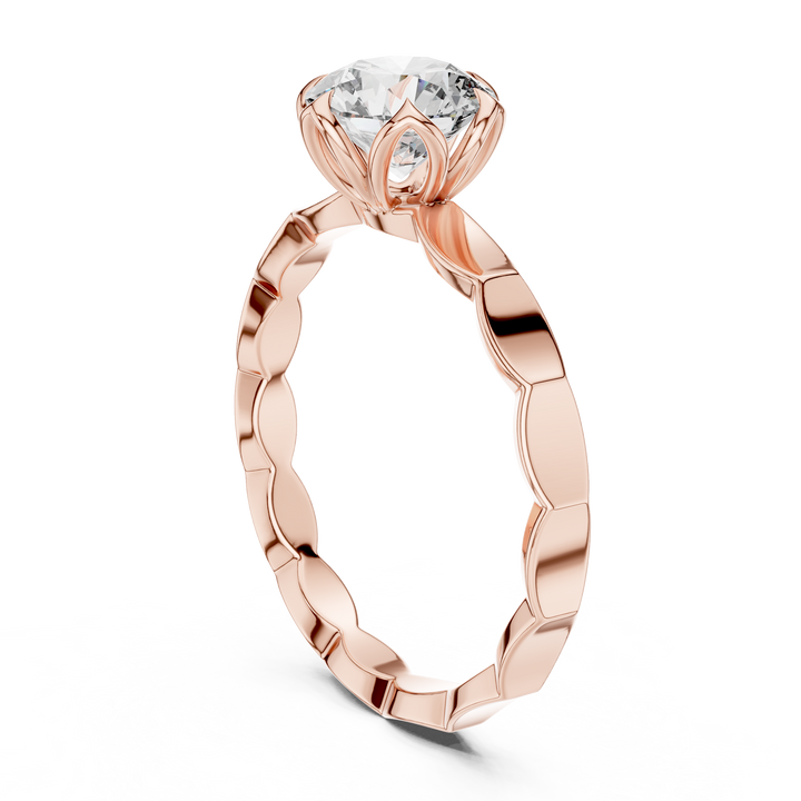Modern geometric beaded band design