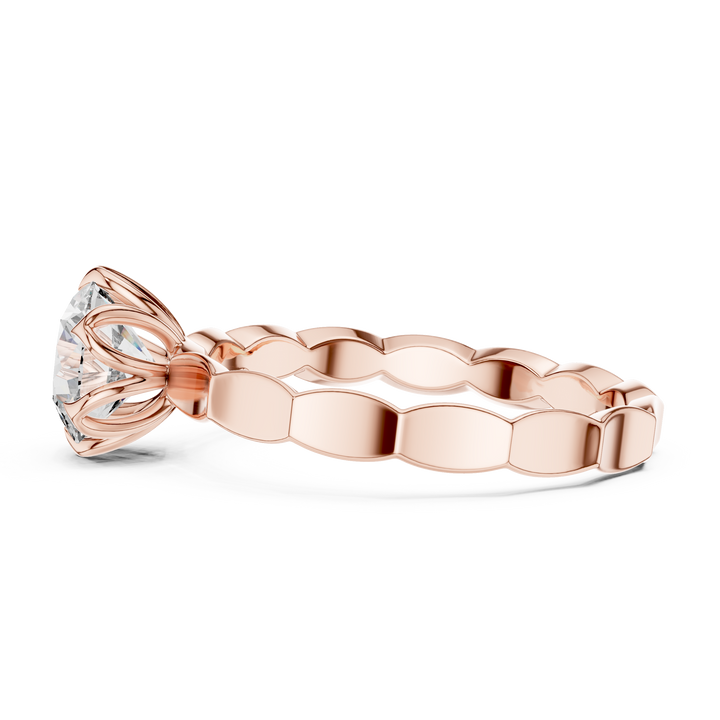Modern geometric beaded band design