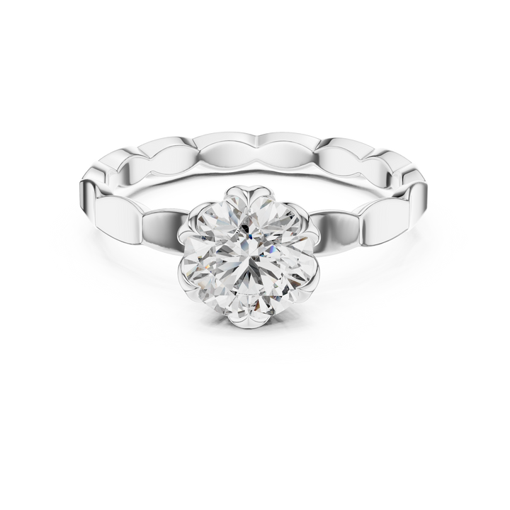 Modern geometric beaded band design