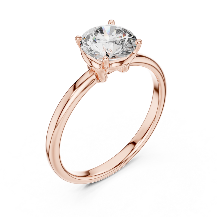Classic 4-Prong Solitaire Ring