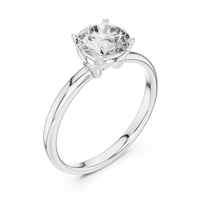 Classic 4-Prong Solitaire Ring