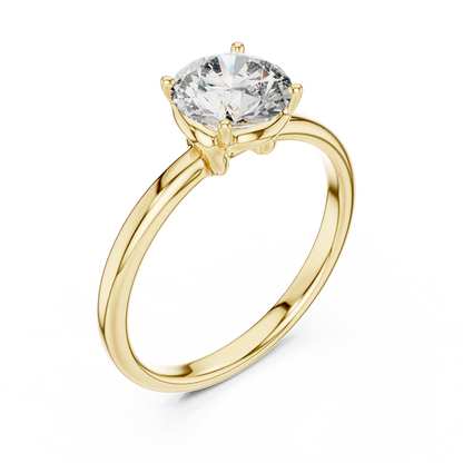 Classic 4-Prong Solitaire Ring