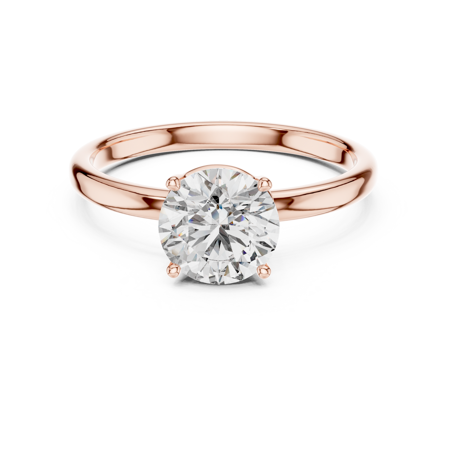 Classic 4-Prong Solitaire Ring