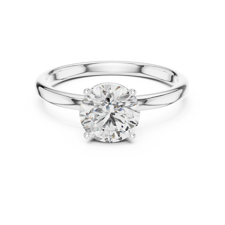 Classic 4-Prong Solitaire Ring