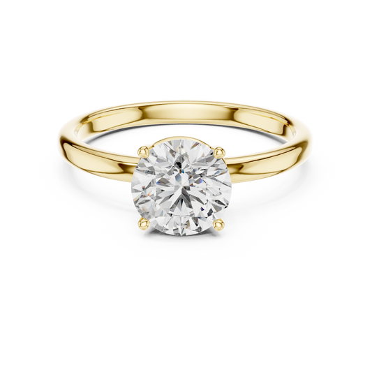 Classic 4-Prong Solitaire Ring