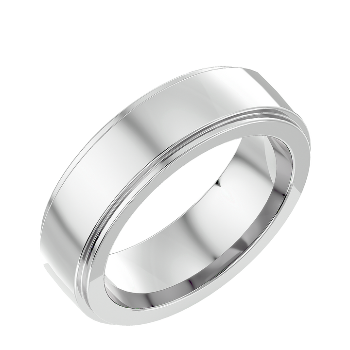 ASA Hugo Solid Gold  Mens Wedding Band