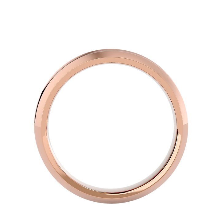 ASA Jose Solid Gold  Mens Wedding Band