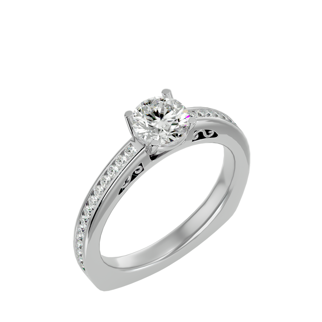 ASA Griffin Diamond Solitaire Ring