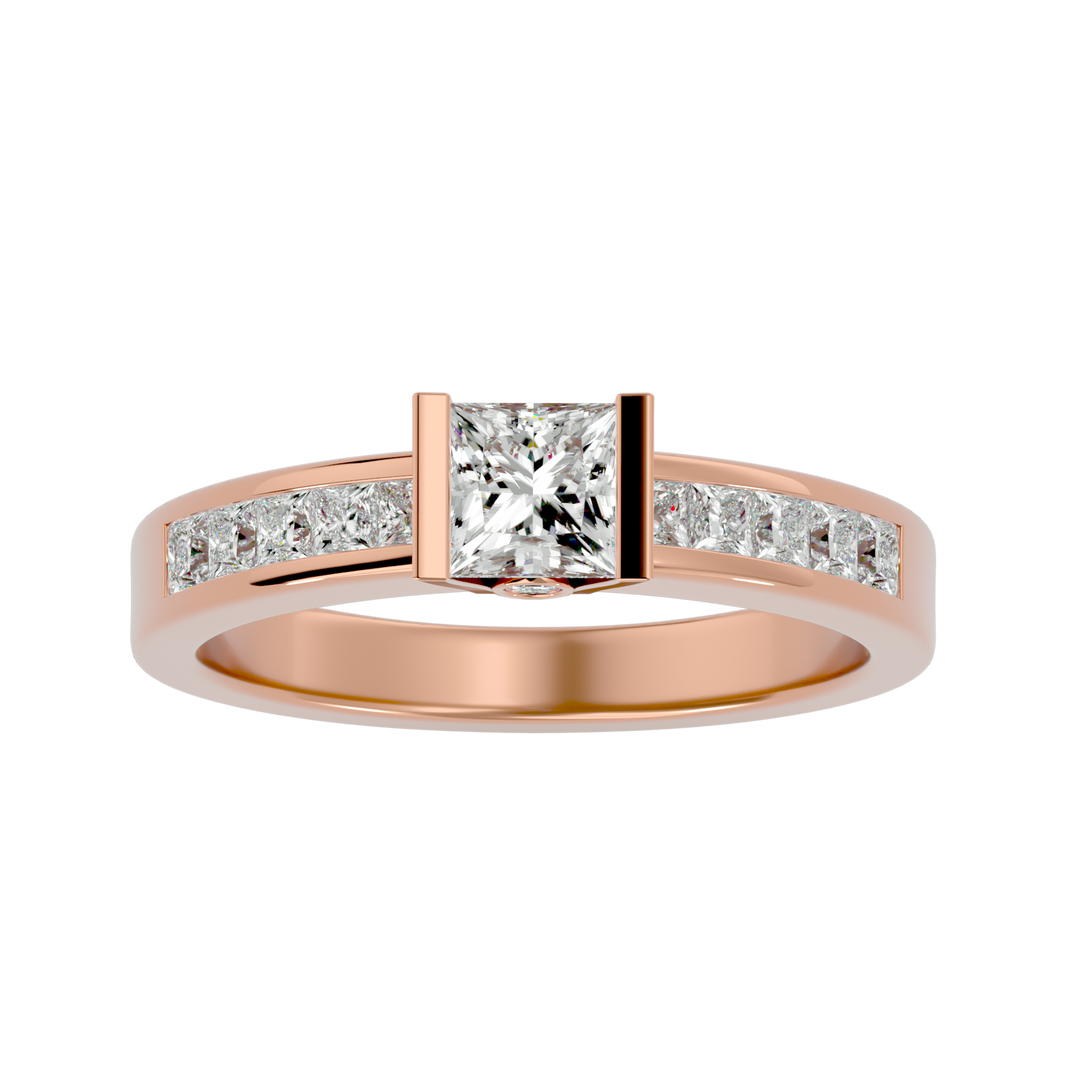 ASA Hanson Diamond Solitaire Ring