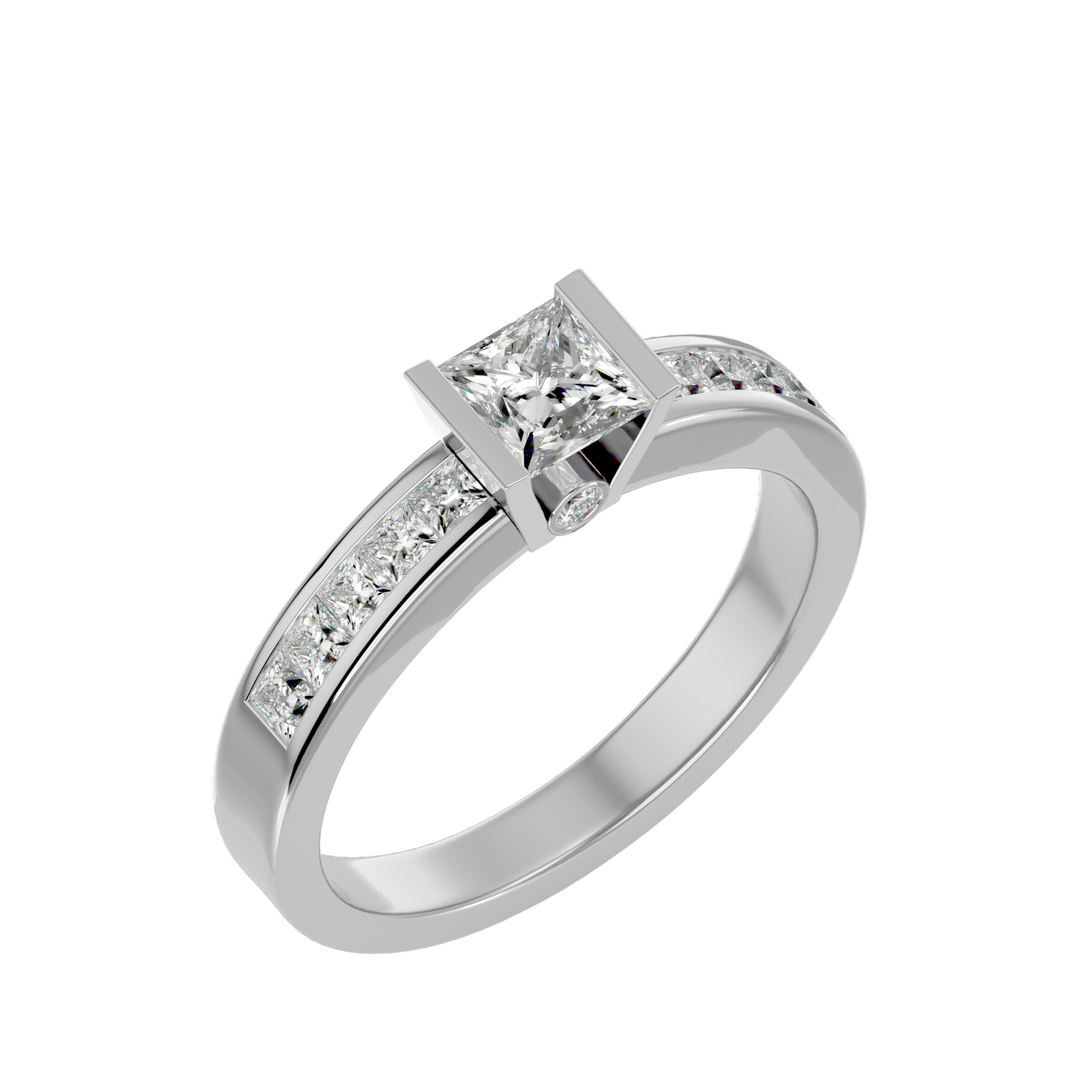 ASA Hanson Diamond Solitaire Ring