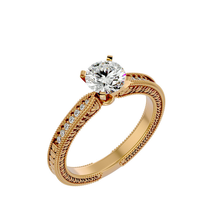 ASA John Diamond Solitaire Ring