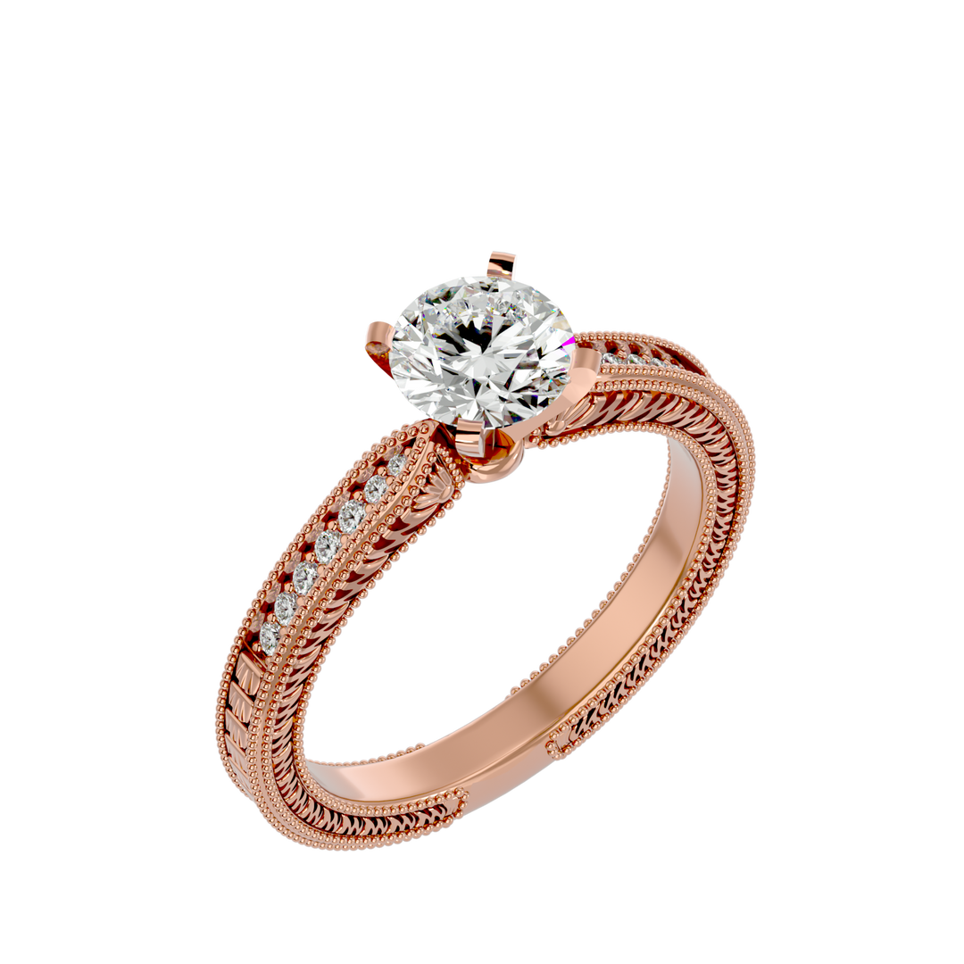 ASA John Diamond Solitaire Ring
