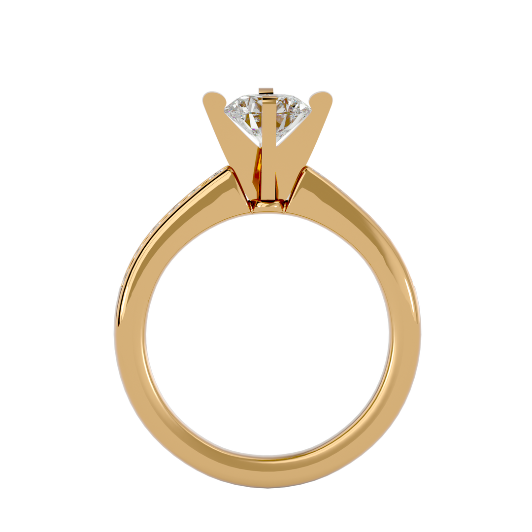 ASA Michael Diamond Solitaire Ring