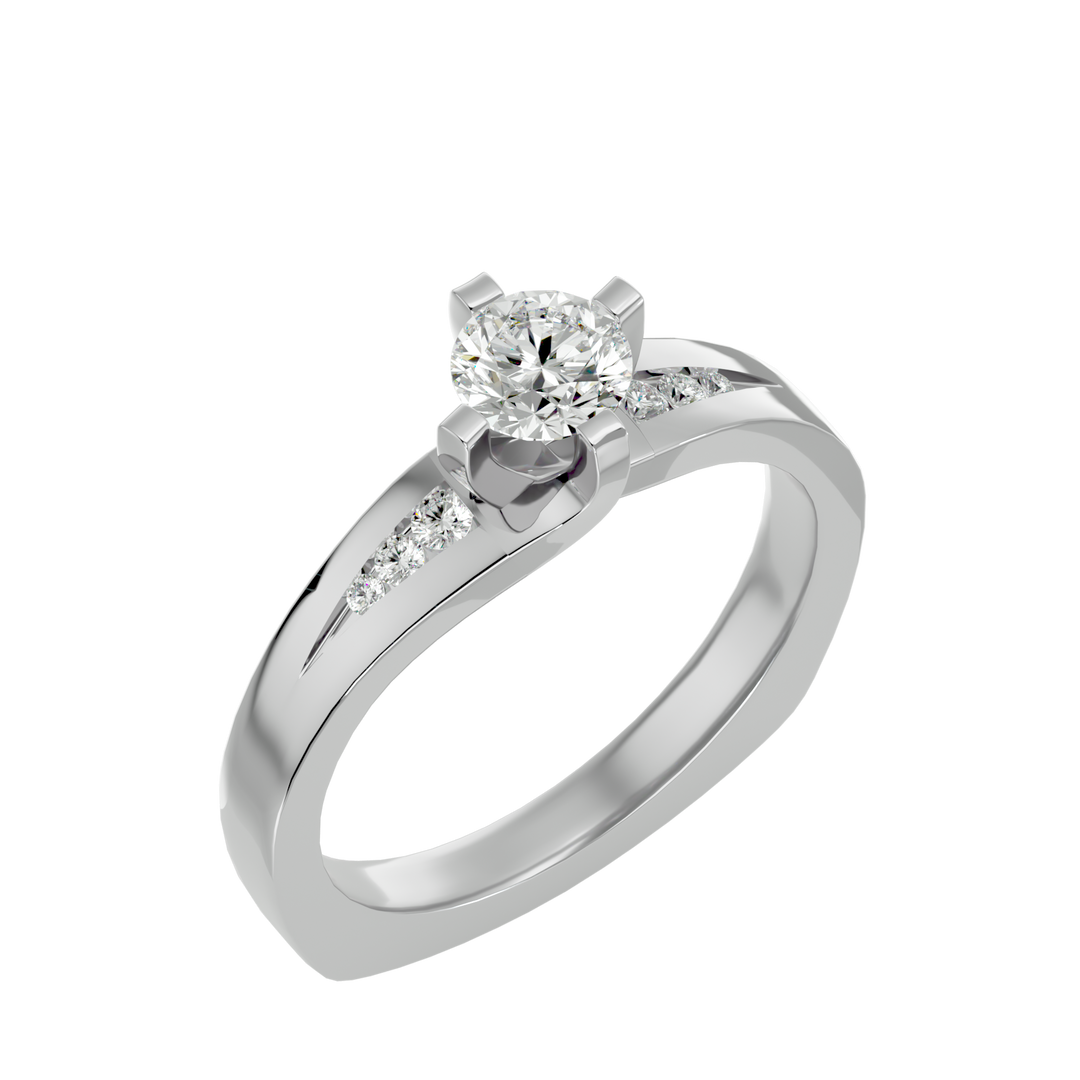 ASA Miles Diamond Solitaire Ring