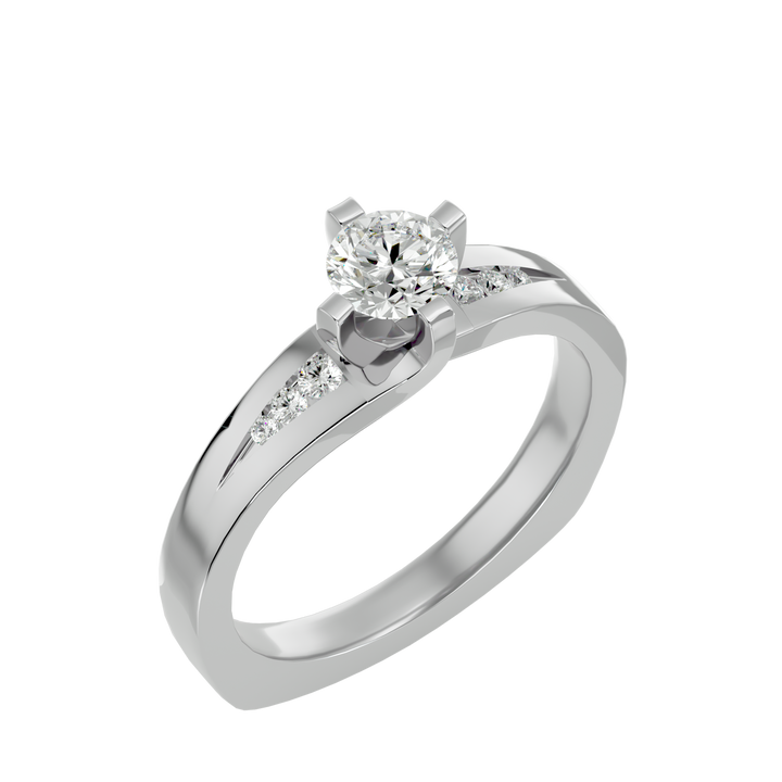 ASA Miles Diamond Solitaire Ring