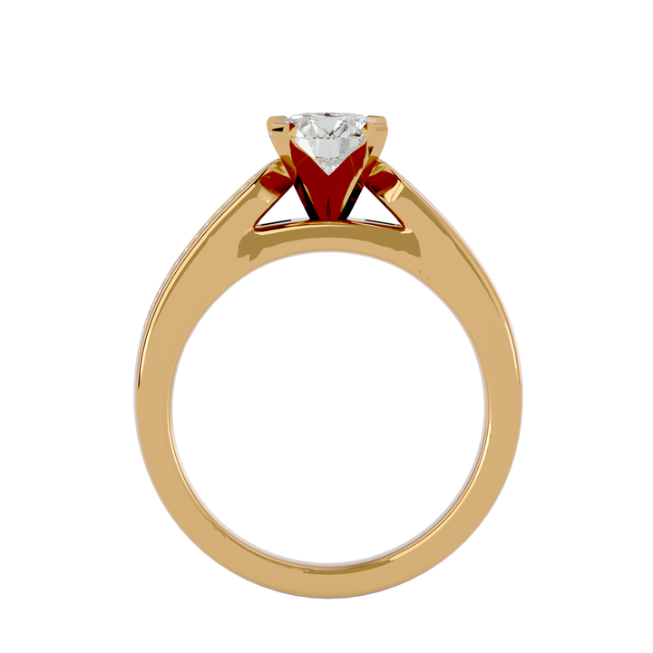 ASA Montgomery Diamond Solitaire Ring