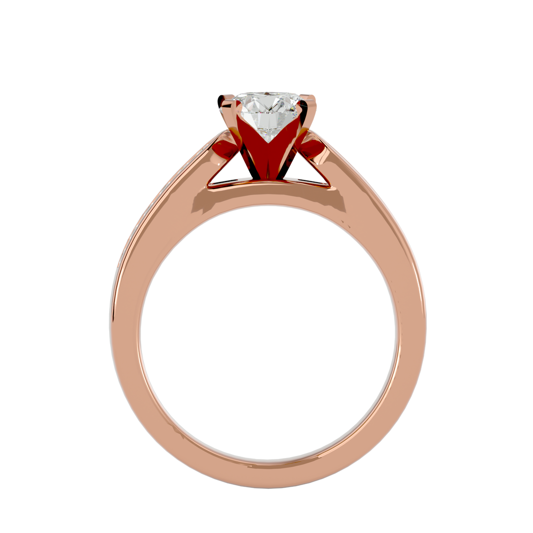 ASA Montgomery Diamond Solitaire Ring