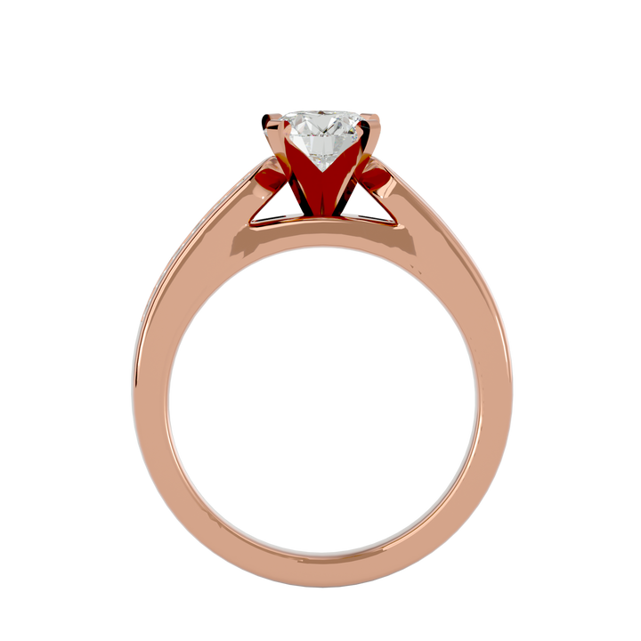 ASA Montgomery Diamond Solitaire Ring