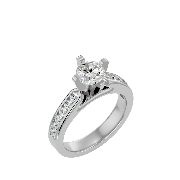 ASA Nathaniel Diamond Solitaire Ring