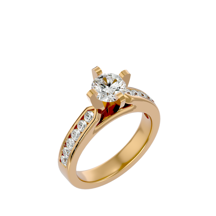 ASA Nathaniel Diamond Solitaire Ring