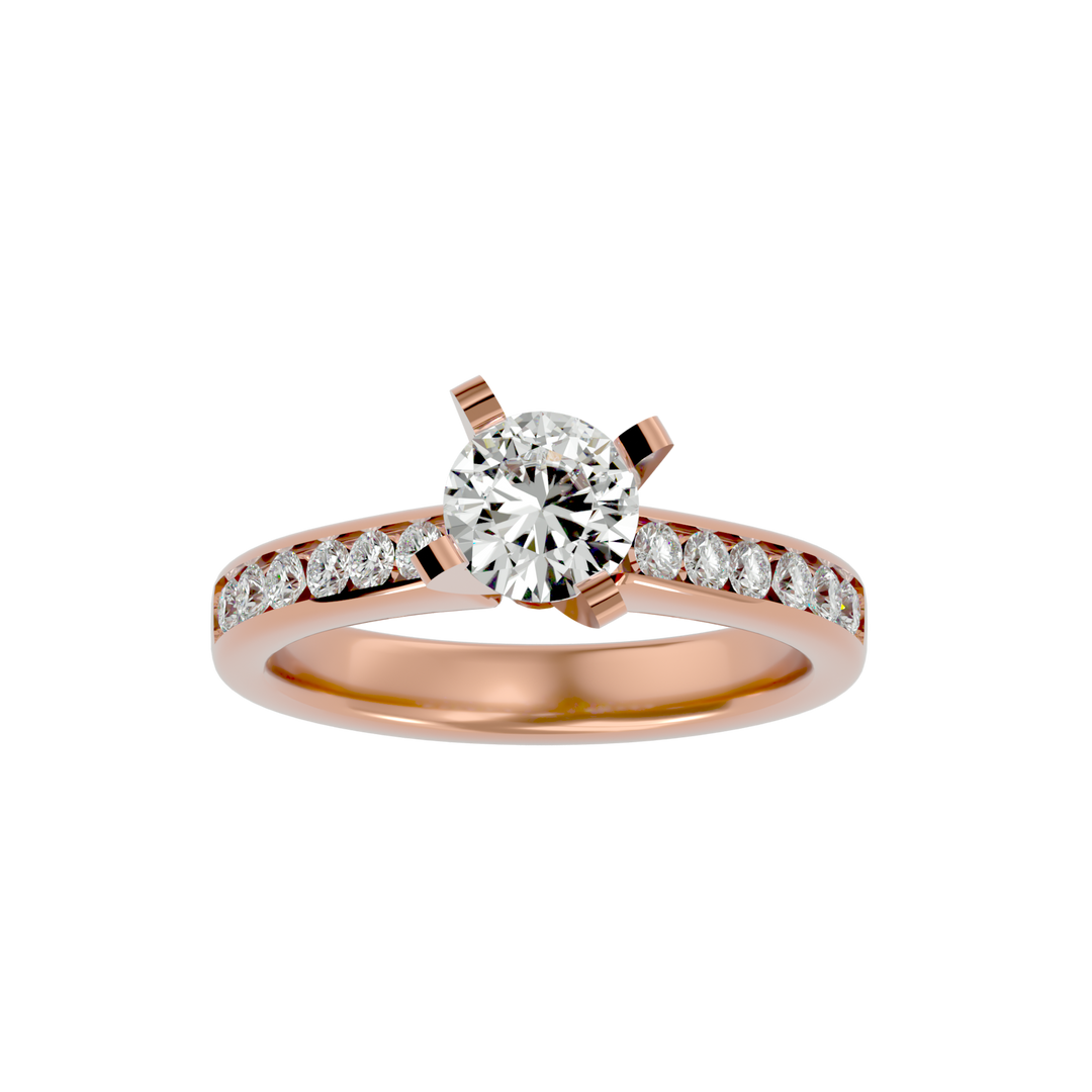 ASA  Zaniah Diamond Solitaire Ring