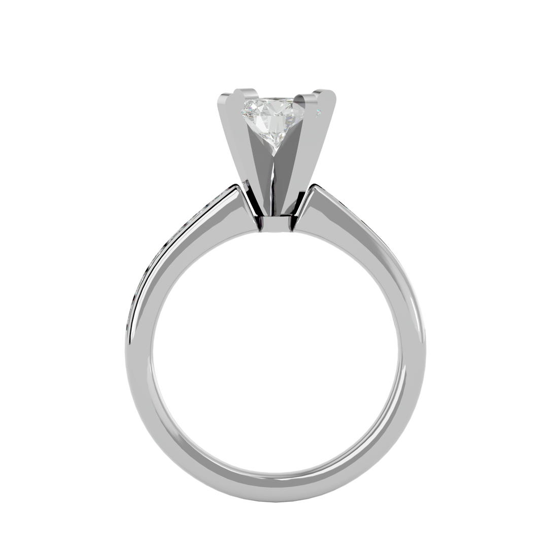 ASA  Zaniah Diamond Solitaire Ring