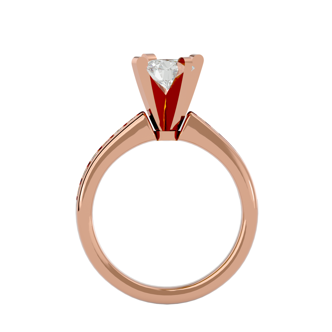 ASA  Zaniah Diamond Solitaire Ring