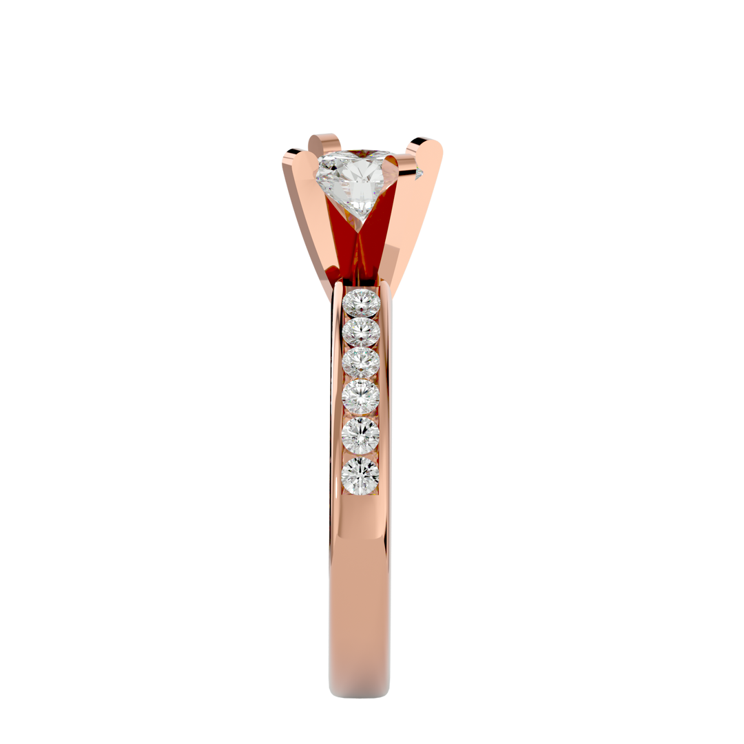 ASA  Zaniah Diamond Solitaire Ring