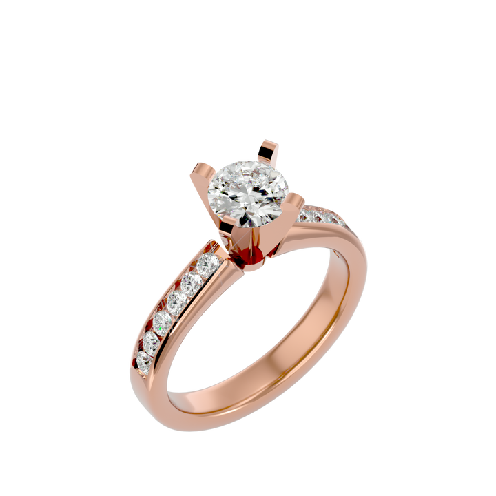 ASA  Zaniah Diamond Solitaire Ring