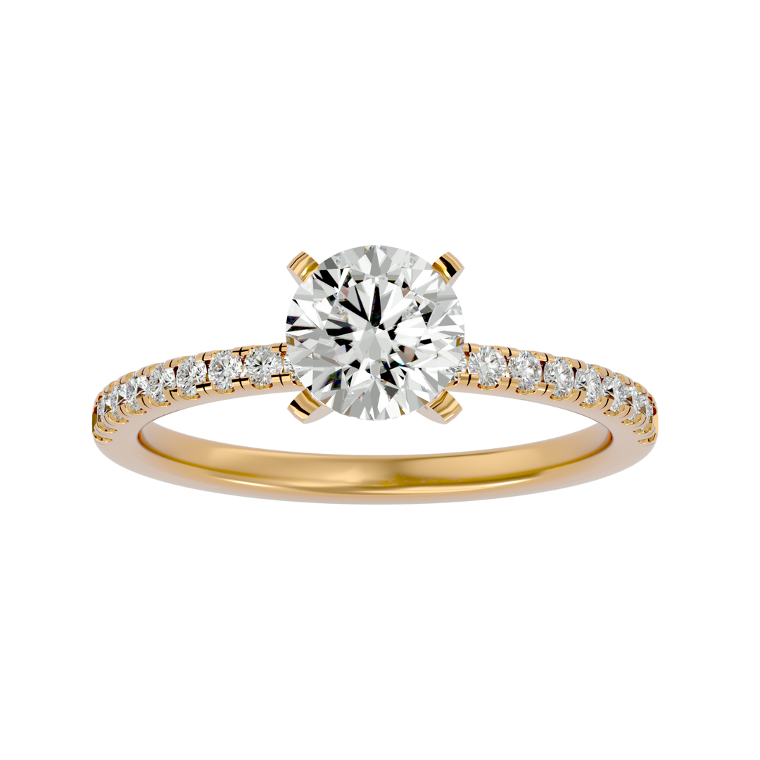 ASA  Allosia Diamond Solitaire Ring