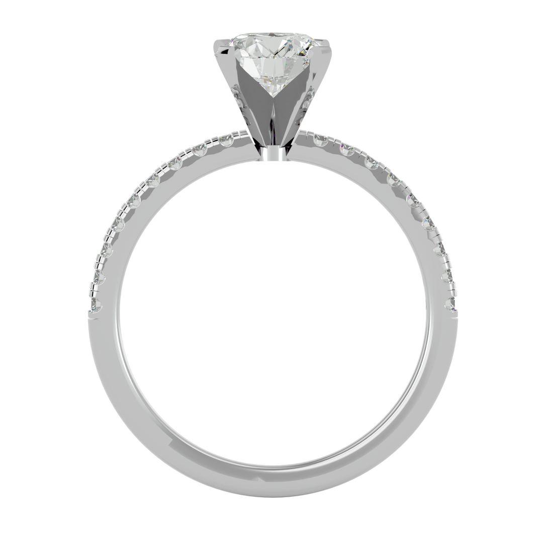 ASA  Allosia Diamond Solitaire Ring