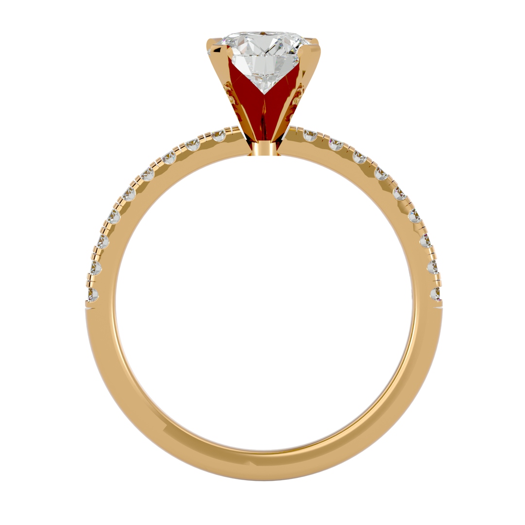 ASA  Allosia Diamond Solitaire Ring