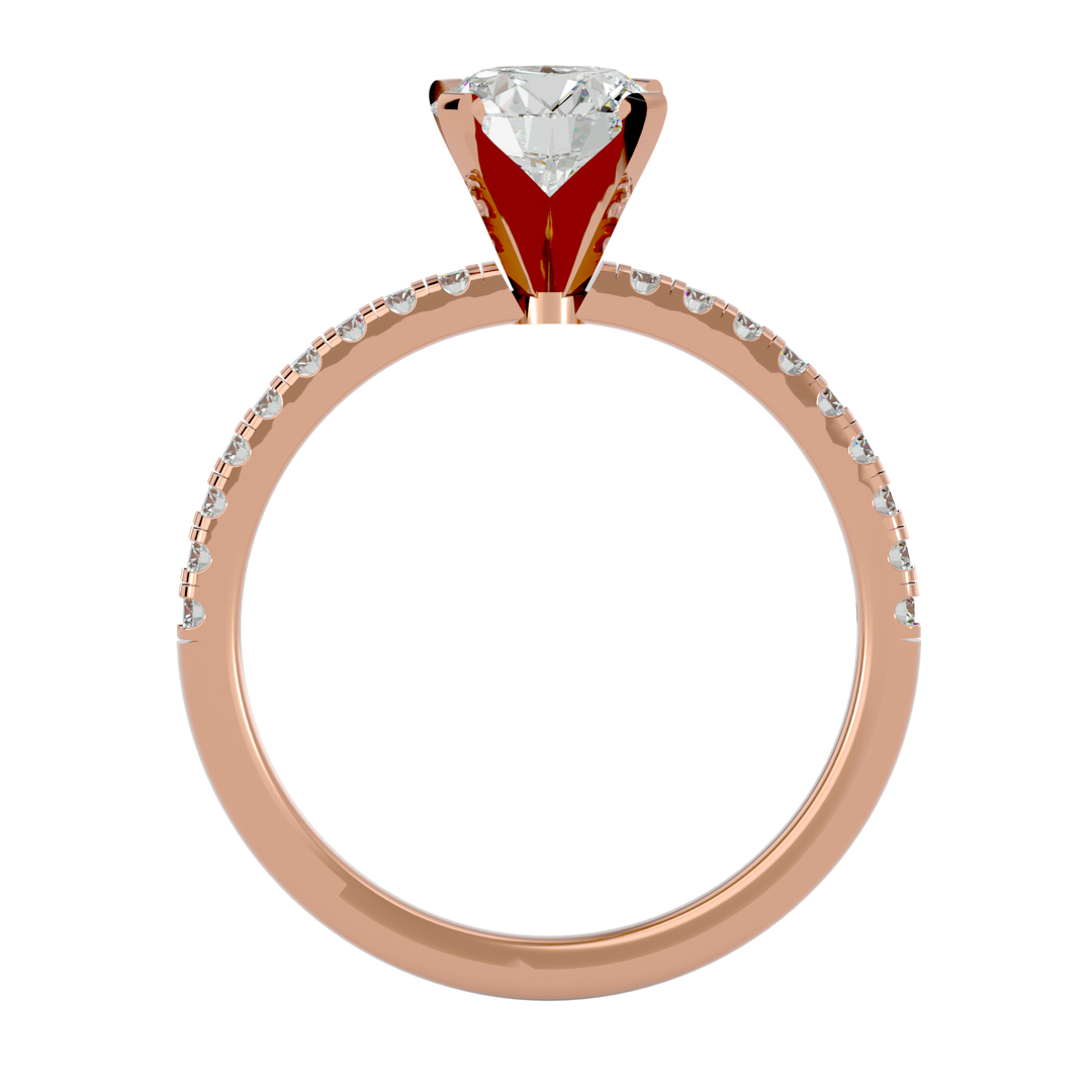ASA  Allosia Diamond Solitaire Ring