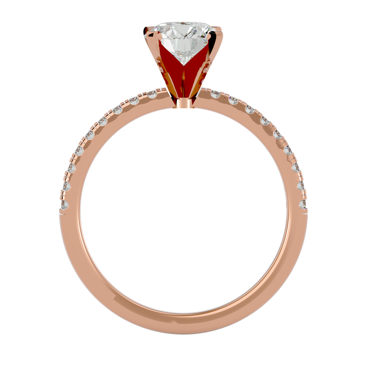 ASA  Allosia Diamond Solitaire Ring