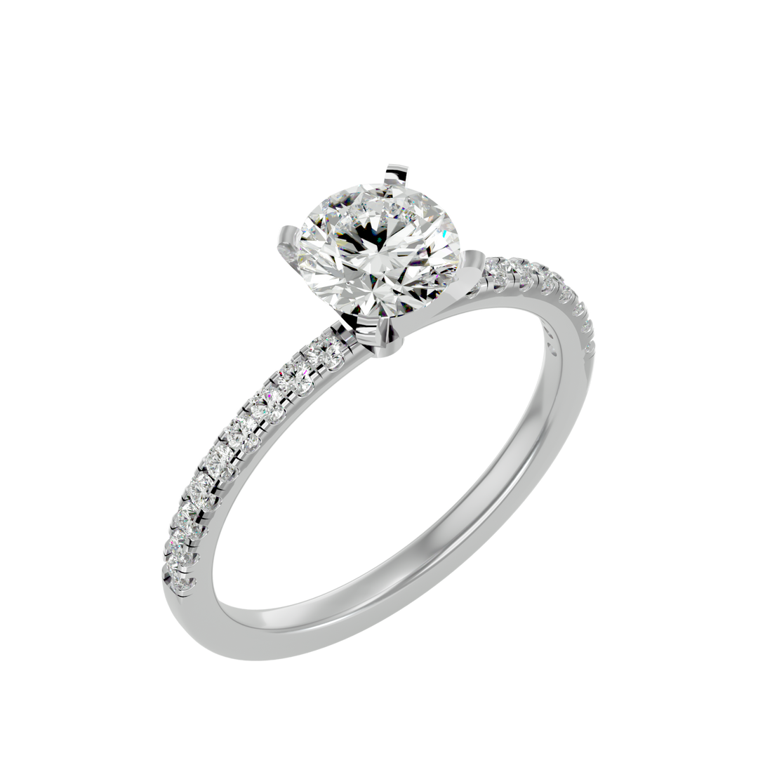 ASA  Allosia Diamond Solitaire Ring