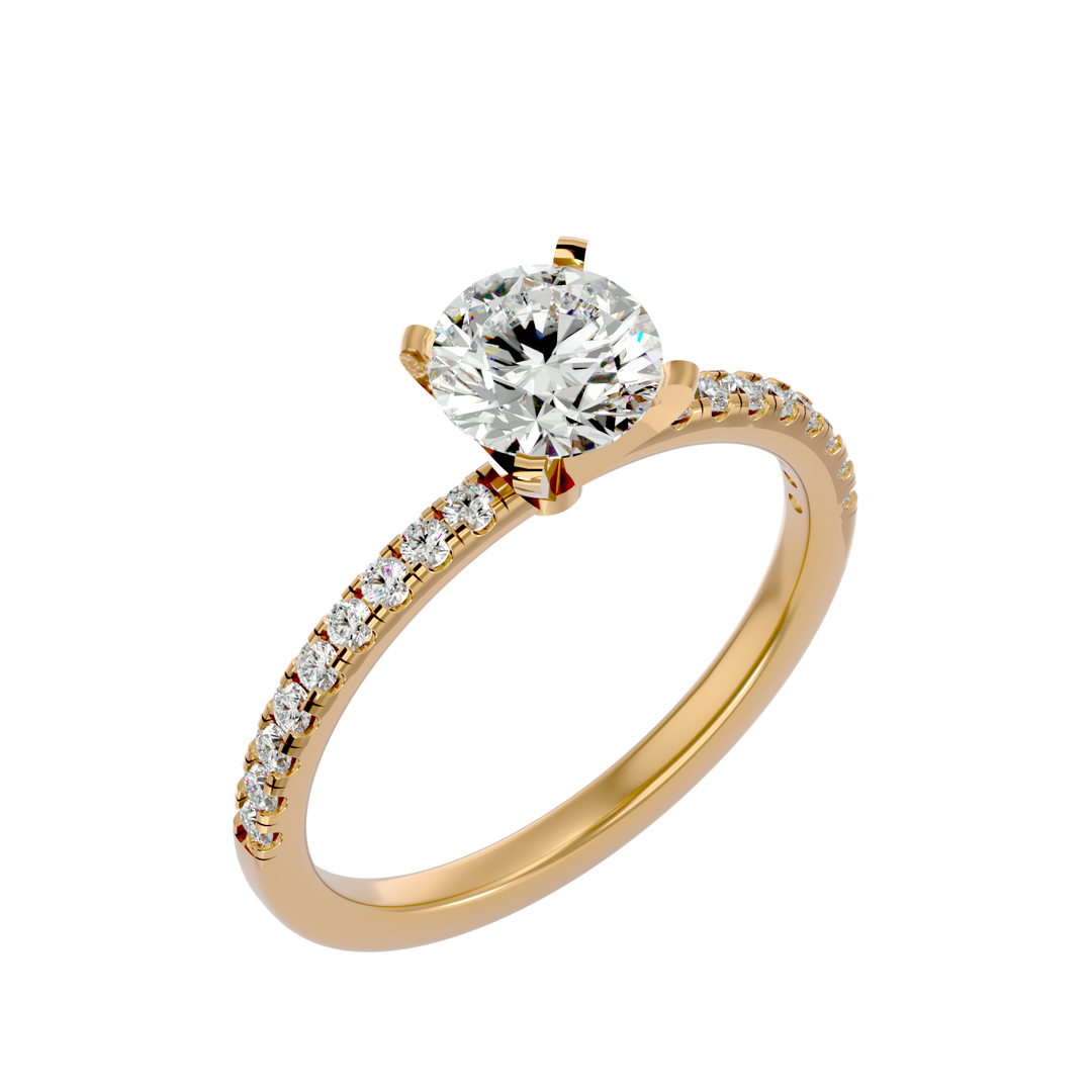 ASA  Allosia Diamond Solitaire Ring
