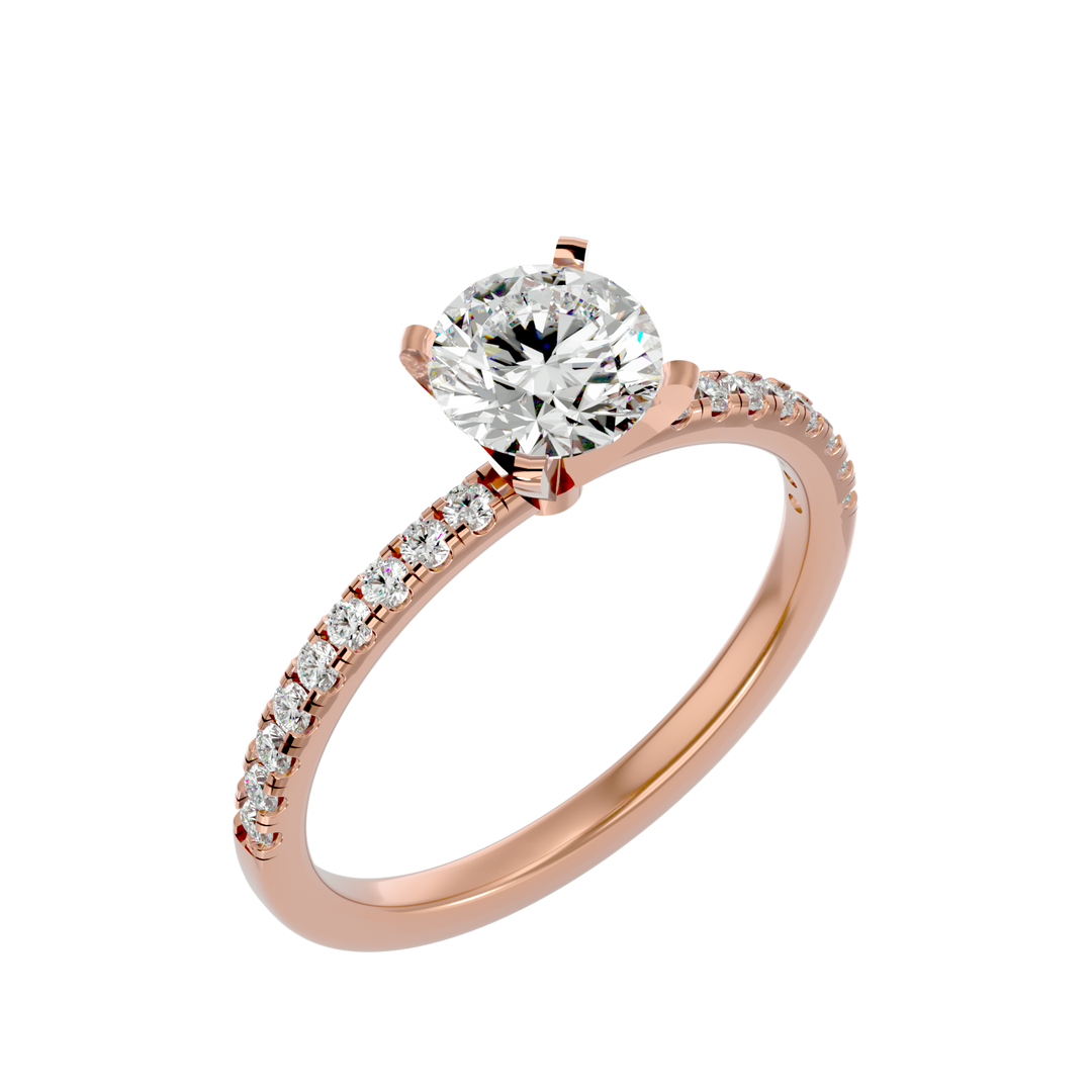 ASA  Allosia Diamond Solitaire Ring