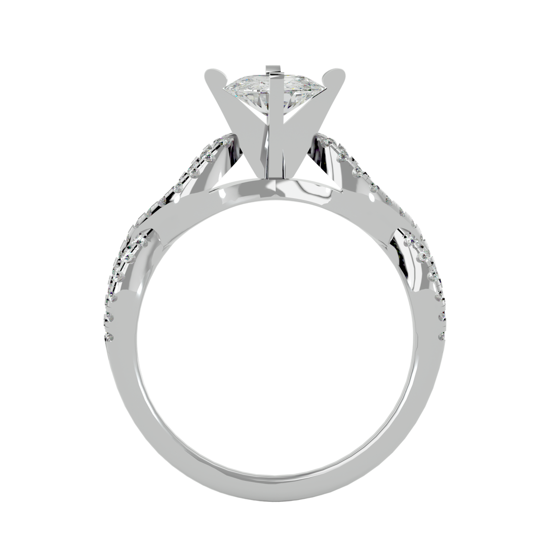 ASA  Zephyr Diamond Solitaire Ring