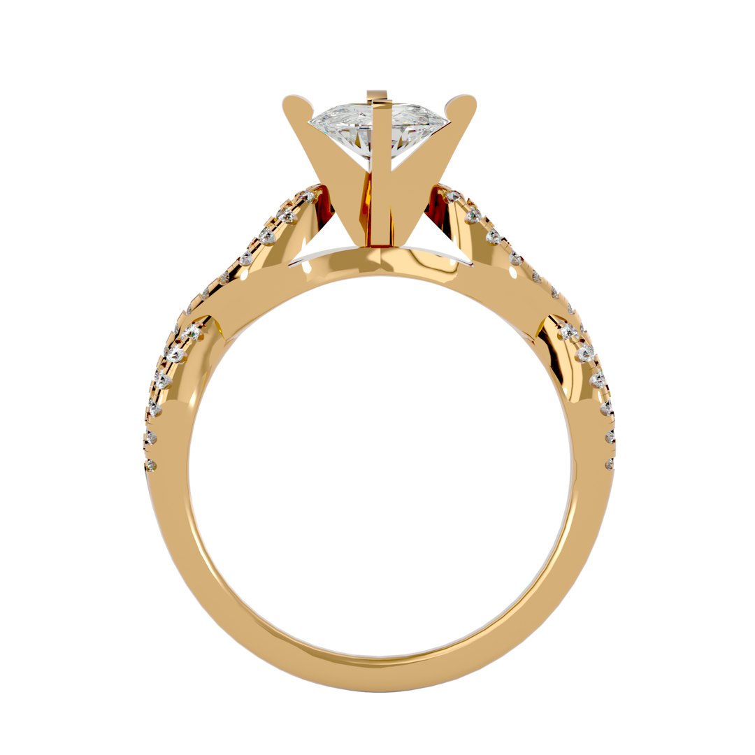 ASA  Zephyr Diamond Solitaire Ring