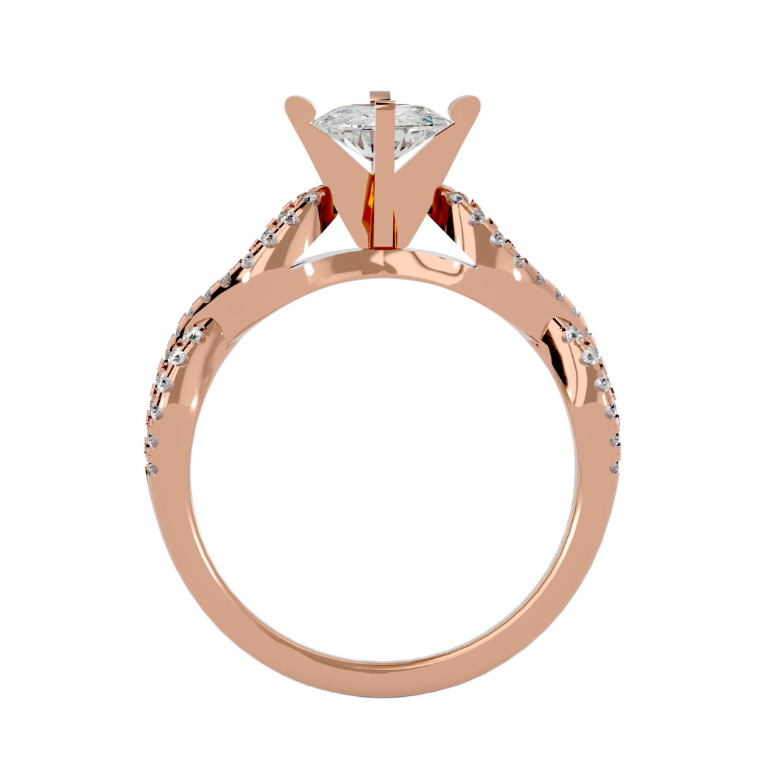 ASA  Zephyr Diamond Solitaire Ring