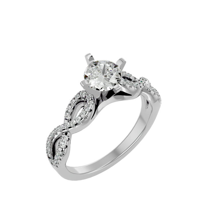 ASA  Zephyr Diamond Solitaire Ring
