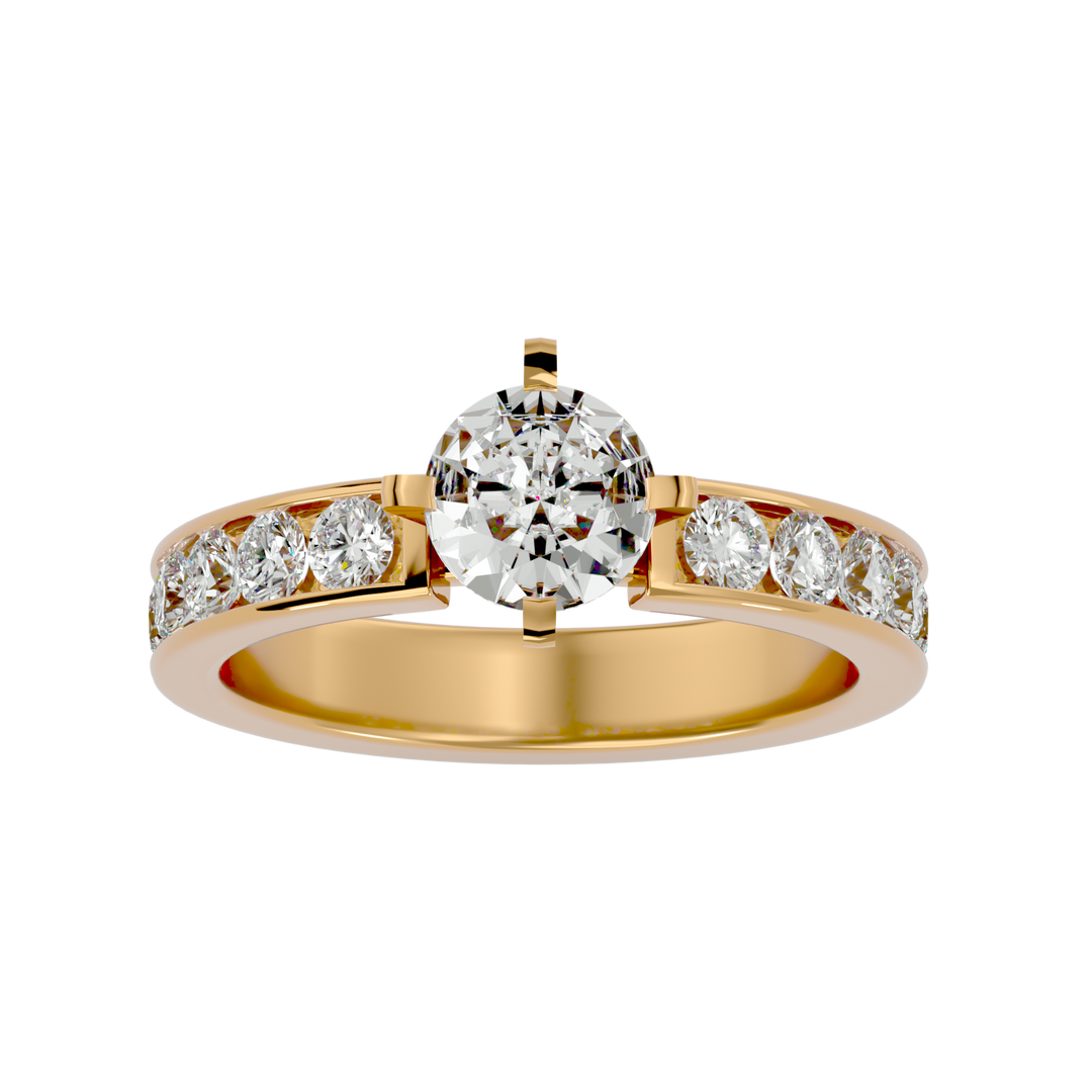 ASA  Iris Diamond Solitaire Ring
