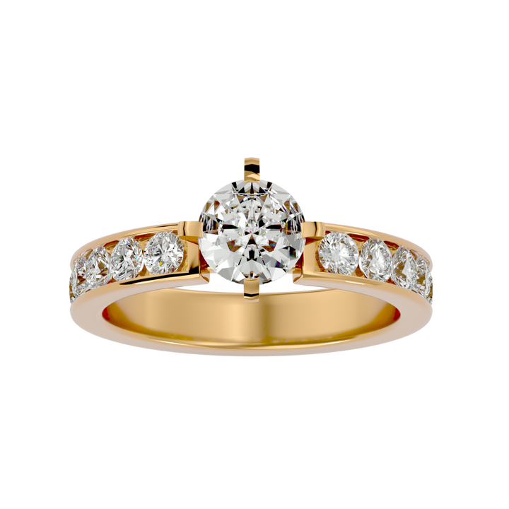 ASA  Iris Diamond Solitaire Ring